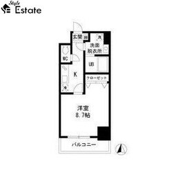 亀島駅 徒歩5分 3階の物件間取画像